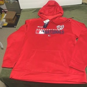 MLB Authentic Washington Nationals sweatshirt size Large